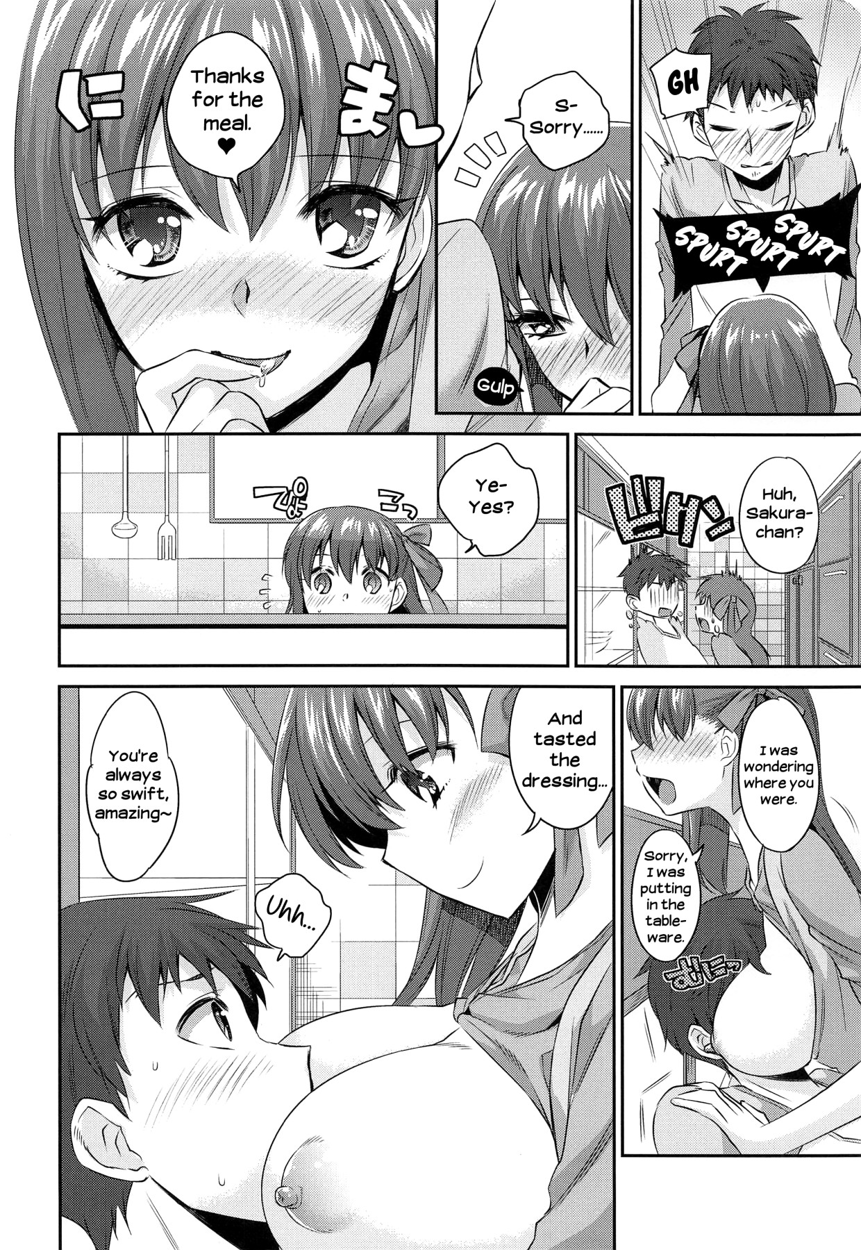 Hentai Manga Comic-Kitchen H-Read-7